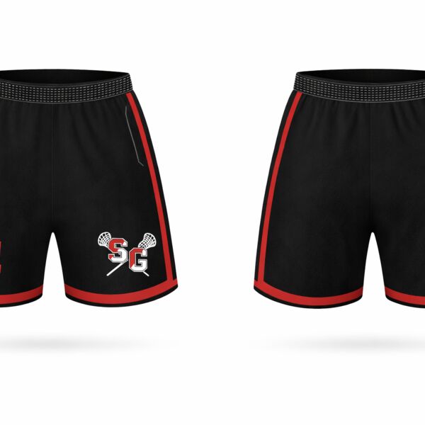 Tartans Black Shorts Thumbnail