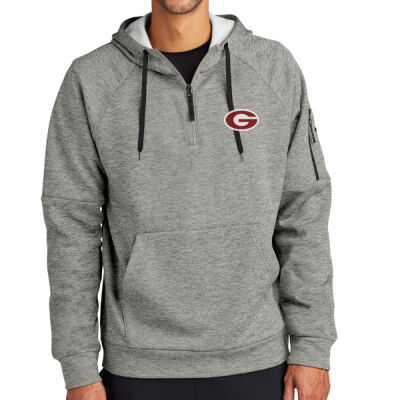 Gloversville - Therma FIT Pocket 1/4 Zip Fleece Hoodie Thumbnail