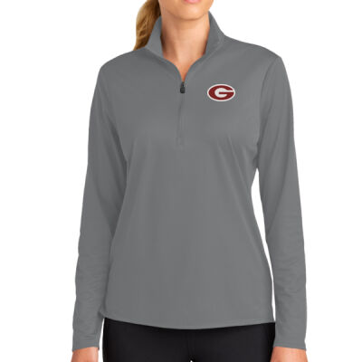 Gloversville - Women's Micropique Sport Wick ® 1/4 Zip Thumbnail